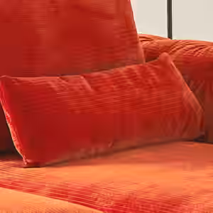 Ein Sofa - unzählige Möglichkeiten! Ergänzen und erweitern Sie mit diesem bequemen Nierenkissen Ihr KAWOLA Modulsofa SEPHI