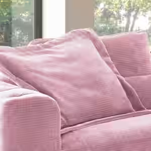 Ein Sofa - unzählige Möglichkeiten! Ergänzen und erweitern Sie mit diesem bequemen Flatterkissen Ihr KAWOLA Modulsofa SEPHI