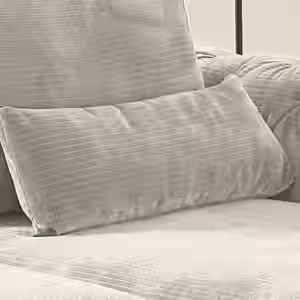 Ein Sofa - unzählige Möglichkeiten! Ergänzen und erweitern Sie mit diesem bequemen Nierenkissen Ihr KAWOLA Modulsofa SEPHI