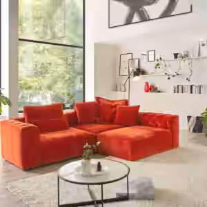 Ein Sofa - unzählige Möglichkeiten! Das modulare Sofa SEPHI ist so individuell wie Sie selbst. Die kombinierbaren Elemente machen es zu einem wahren Verwandlungskünstler. Gestalten Sie Ihr Sofa gan...