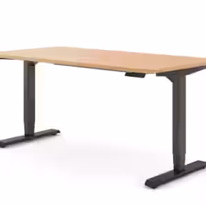 Ergotopia Desktopia Pro X - Elektrisch höhenverstellbarer Schreibtisch / Ergonomischer Tisch mit Memory-Funktion, 7 Jahre Garantie