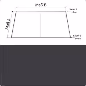 DICKSON Markisentuch fertig genäht 481 x 325 cm | Stoff: U171