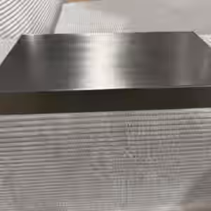 KAWOLA Tablett MADELINE gebürsteter Edelstahl für Armlehne Sofa