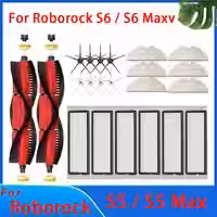 Für Roborock S6 Zubehör S5 Max S6 MaxV S6 Pure E4 E5 Roboter Staubsauger Hauptseite Pinsel