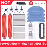 Roborock s7 maxv s7 maxv plus s7 maxv ultra g10 hauptseite bürste hepa filter mopp staubbeutel teile