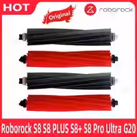Neue original roborock s8 s8 plus s8 s8 pro ultra g20 teile dua roller haupt bürste gummi freie garn