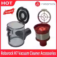 Original Roborock H7 Staubsauger Ersatzteile Mace Plus Mülleimer Staub Box Zyklon Montage Modul Rot