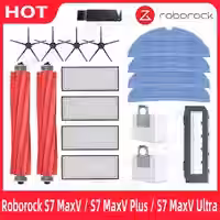 Roborock S7 MaxV S7 MaxV Plus S7 MaxV Ultra G10 Hauptseitenbürste Hepa-Filter Mopp Staubbeutel Teile