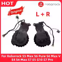 Original roborock s5 max s6 pure s6 maxv e4 s4 max s7 e5 g10 s7 pro linke und rechte laufräder