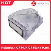 Original roborock q7 max q7 max ersatzteile mülleimer box wassertank staub box mit hepa filter