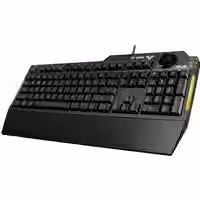 Gaming Tastatur Asus TUF Gaming K1 Qwerty Spanisch Schwarz