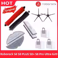 Original roborock s8 s8 plus s8 s8 pro ultra g20 ersatzteile seiten bürsten filter mopp choth