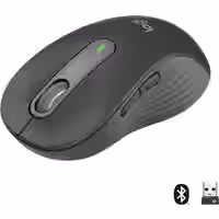 Schnurlose Mouse Logitech Signature M650 Grau Graphit Stahl