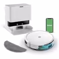 iRobot Roomba Combo® 2 Essential + AutoWash Dock - Staubsaugerroboter mit Wischfunktion - Weiß- Y0512