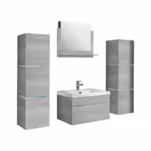 Badmöbel WANGEROOGE - XL Grau