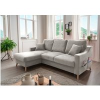 Benformato Ecksofa Valentina mit Bettkasten in verschiedenen Farben erhältlich Mikrofaser