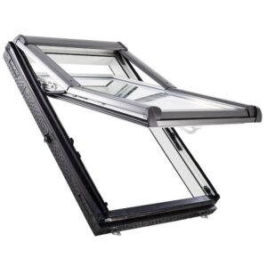 Roto Roto R7 Dachfenster - Die Klapp-Schwing Alternative - mit verbesserter Schwingfunktion, mit Wärmedämmung und Eindeckrahmen