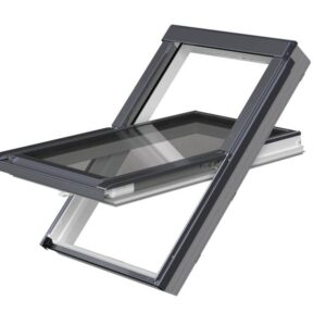 Fakro Dachfenster Kunststoff Fakro PTP-V GreenView U41 Dauerlüftung  Eindeckrahmen