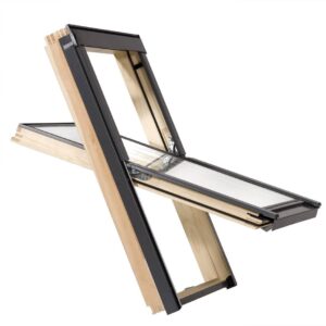 VELUX Gruppe FK06 F06 206 Dachfenster Rooflite Core 66 x 118 inkl. Eindeckrahmen