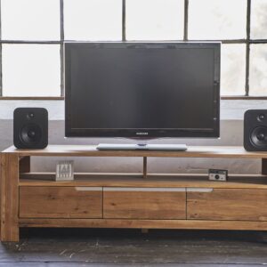 Das TV-Board aus der Serie LIAN ist ein absoluter Hingucker und setzt ein Statement für modernes und qualitativ hochwertiges Wohnen. Hier kommen keine Wünsche zu kurz. Das TV-Board beinhaltet insge...