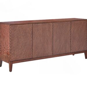 Das KAWOLA Sideboard COPAS besticht durch seine elegante Kombination aus rustikalem Design und praktischer Funktionalität. Der Korpus und die Türen sind stilvoll mit hochwertigem Eichenholz furnier...
