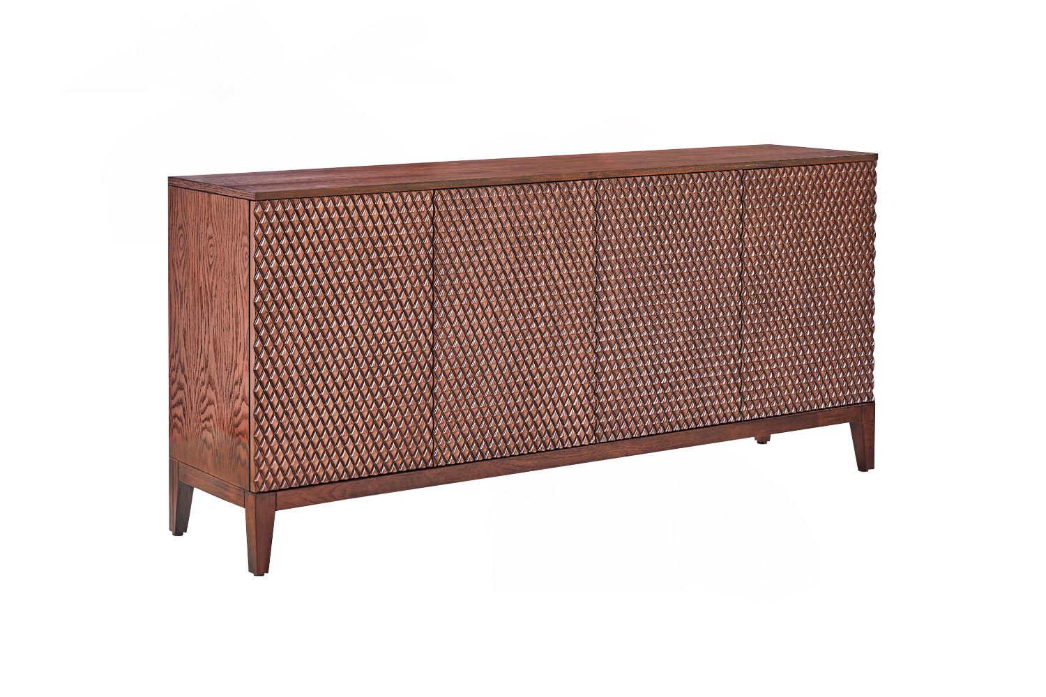 Das KAWOLA Sideboard COPAS besticht durch seine elegante Kombination aus rustikalem Design und praktischer Funktionalität. Der Korpus und die Türen sind stilvoll mit hochwertigem Eichenholz furnier...