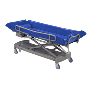 Duschliege Vita mit Einzelradbremse