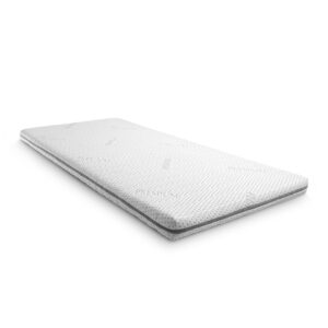 Kaltschaumtopper Supportho Premium Topper 100 x 200 cm H3, Höhe 9 cm, Härtegrad H3 mit antibakteriellem Bezug
