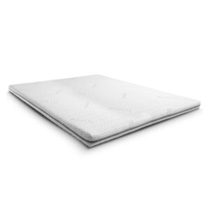 Kaltschaumtopper Supportho Premium Topper 160 x 200 cm H3, Höhe 9 cm, Härtegrad H3 mit antibakteriellem Bezug