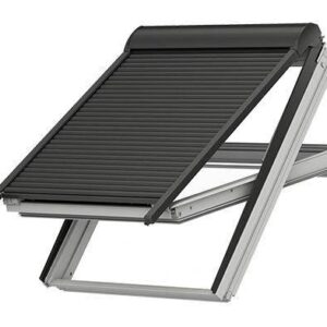 Velux VELUX Elektro SunProtect" Sparpaket Dachfenster Kunststoff mit Eindeckrahmen und Elektro Rollladen SML  KUX"