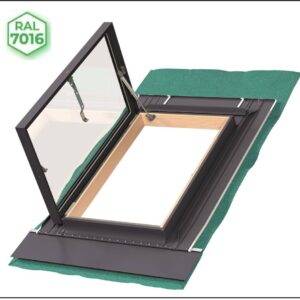 Fakro Fakro Dachausstiegsfenster WGU-X – 46 x 75 cm – seitlich öffnend