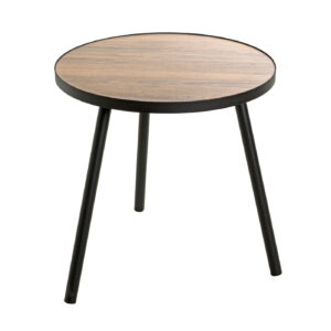 Beistelltisch Eiche rund 52 x 50 cm - GENUA