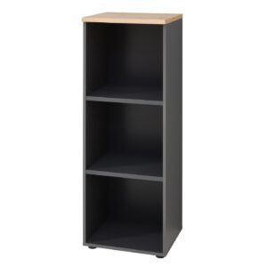 Büroregal graphit - Artisan Eiche 45 x 122 cm - MEMPHIS