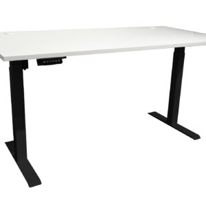 Computerschreibtisch weiß 160 cm höhenverstellbar - BENNY