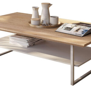 Couchtisch Eiche teilmassiv geölt 115 x 65 cm - KAI