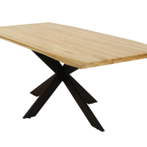 Esstisch 180 x 100 cm Eiche massiv geölt - LOUIS