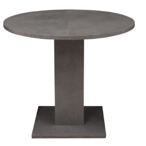 Esstisch rund ausziehbar 90 cm graphit - TAP