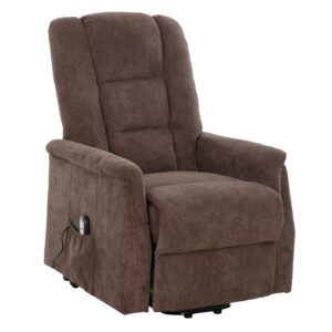 Fernsehsessel braun - mit Motor und Aufstehhilfe - TAJA