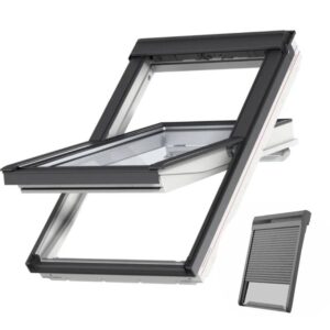 Velux VELUX GGU 0070 inklusive Solar-Rollladen Sparpaket und Eindeckrahmen