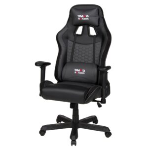Gaming Stuhl Chefsessel schwarz höhenverstellbar - GAME ROCKER