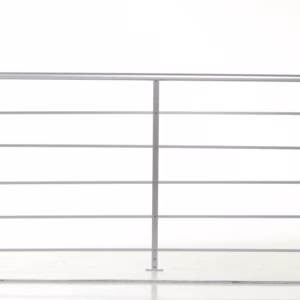 Dolle Dolle Geländer-Set PAB 81 - für Bodenmontage Ergänzungsset aus Aluminium für Treppen und Balkon (Innen und Außen)