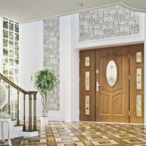 Hauseingangstüren aus Holz