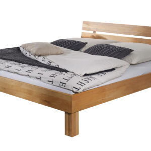 Massivholzbett 140 x 200 cm Kernbuche geölt - JACOB