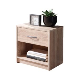 Nachttisch Sonoma Eiche 39 cm x 28 cm 1 Schublade - PEPE