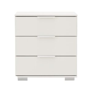 Nachttisch weiß 52 cm x 38 cm Nachtkästchen - EASY PLUS