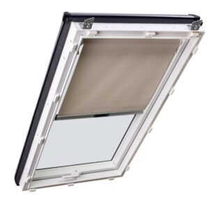 Roto Dachfenster ROTO inkl. Sonnenschutzrollo ZRS Sparpaket Dimmer" aus Kunststoff mit Eindeckrahmen"