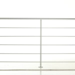 Dolle Dolle Geländer-Set PAB 80 - für Bodenmontage Starterset aus Aluminium für Treppen und Balkon (Innen und Außen)