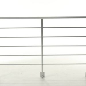 Dolle Dolle Geländer-Set PAB 90 - für seitliche Montage Starterset aus Aluminium für Treppen und Balkon (Innen und Außen)