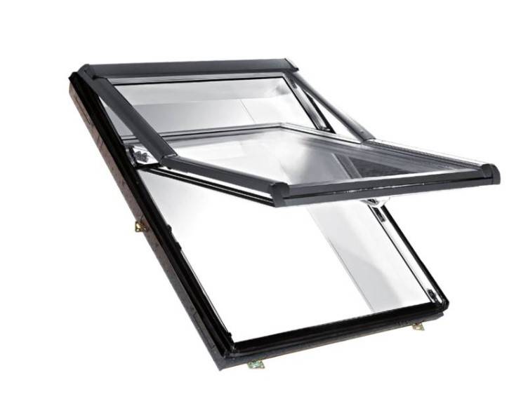Roto Roto - Die Klapp-Schwing Alternative - Dachfenster R79 WD 3fach verglast mit Wärmedämmung und Eindeckrahmen