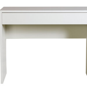 Schminktisch mit Schublade weiß hochglanz 100 cm - ESPRESSO